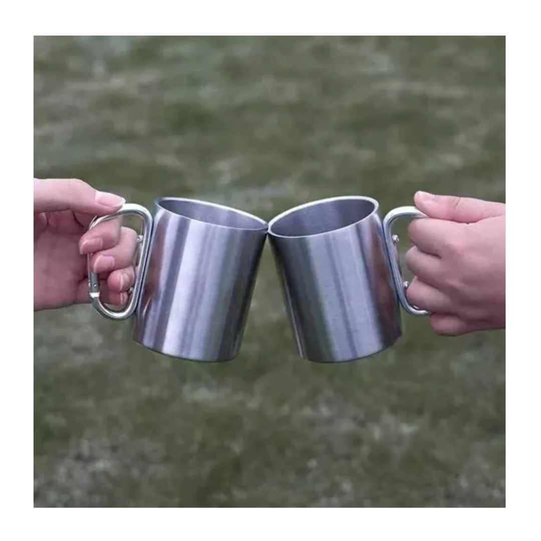 Vasos Camping Vaso Termico Vaso Mosqueton Vaso Portatil Meta