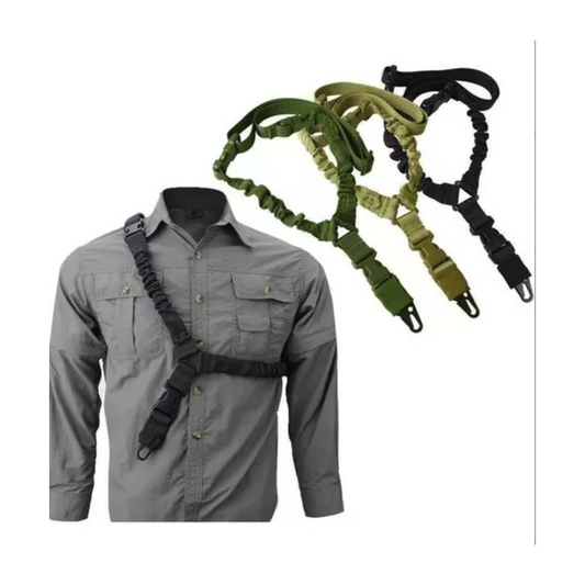 Correa Tactica 1 Punta Porta Replica Airsoft Militar