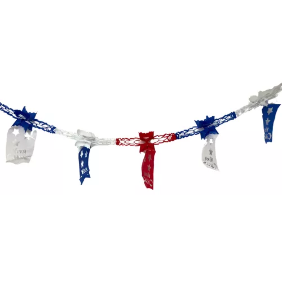 Guirnalda Chile Guirnalda Fiestas Patrias Banderas Chile 2.3m