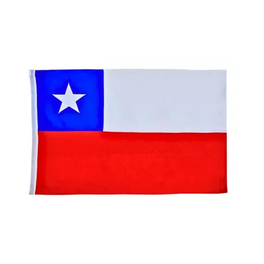 Bandera Chilena 90x60 Cm Chile Fiestas Patrias
