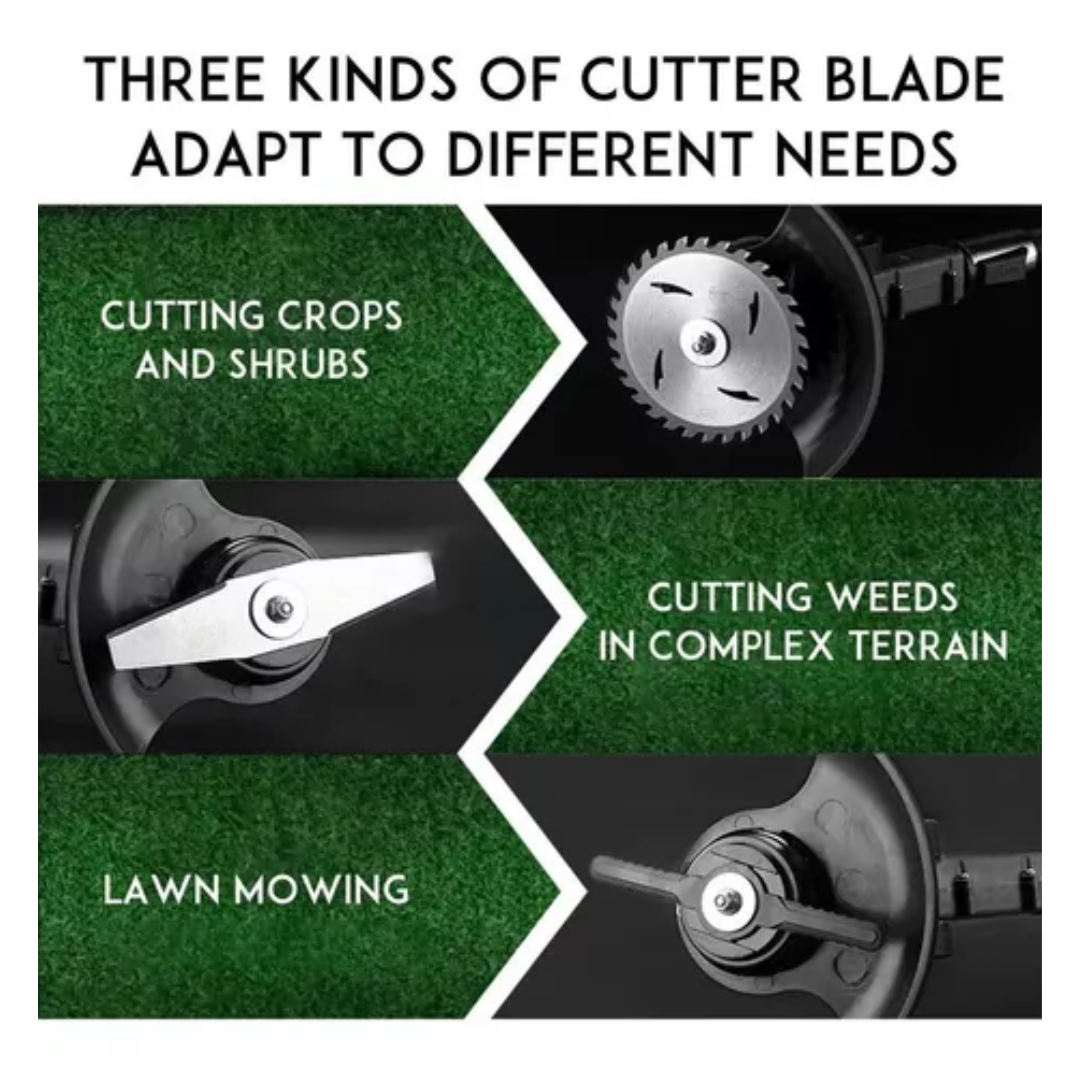 Cortadora Pasto Inalambrica Portatil Maquina Cortar Cesped