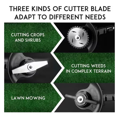 Cortadora Pasto Inalambrica Portatil Maquina Cortar Cesped