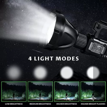 Linternas Led Potentes Recargables Usb Linterna Con Tripode