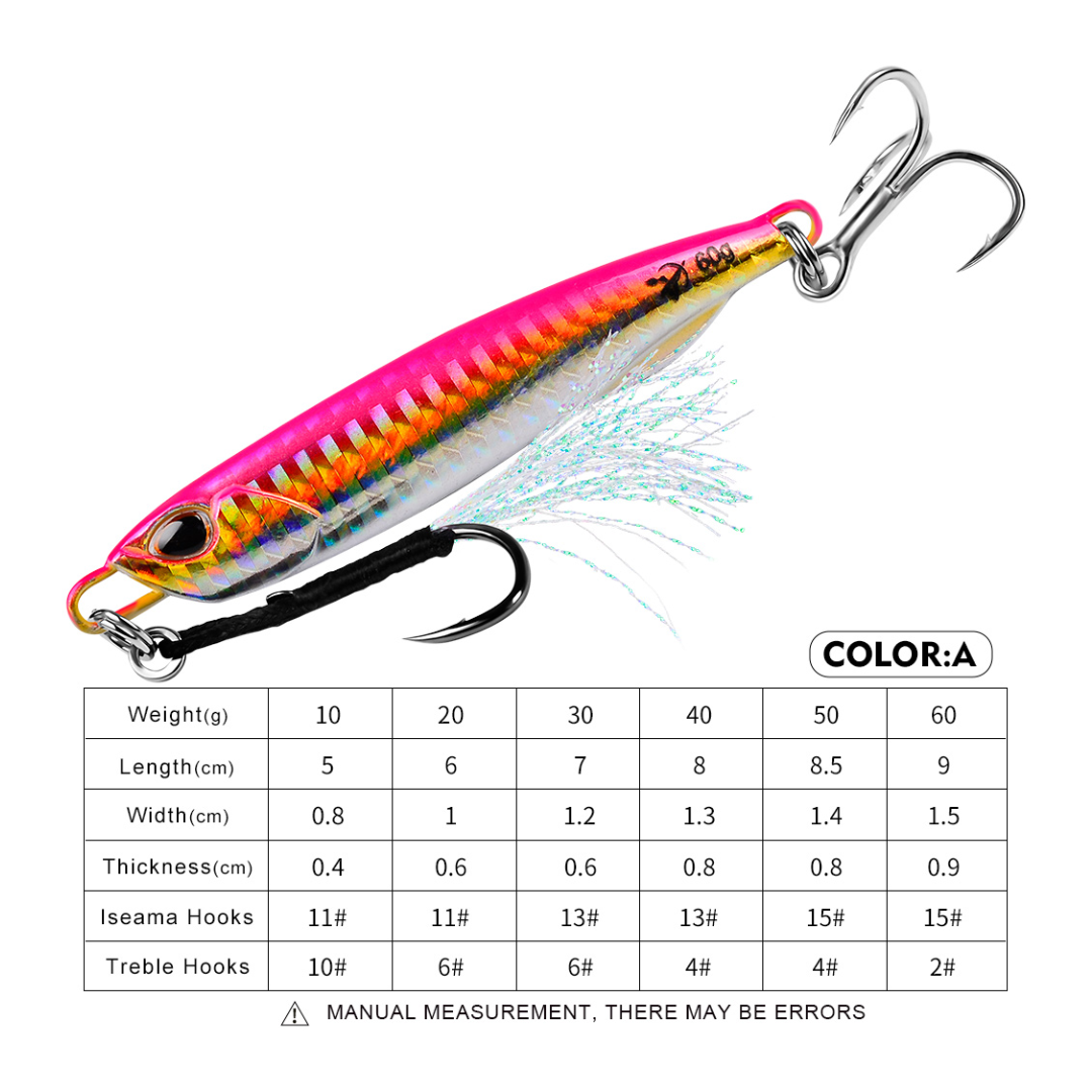 Jigs Pesca Jig Señuelos Señuelos Rapala Jig De Pesca 20g