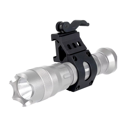 Soporte Linterna Tactica Airsoft Riel 20mm Adaptador Tactico