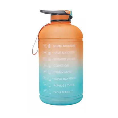 Botella Motivacional Botella Deportiva Cooler Agua 3.5 Lt