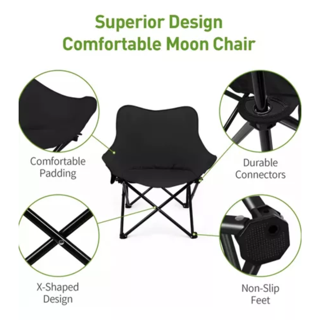 Silla Plegable Playa Silla Camping Silla Portatil 65x47x47cm.