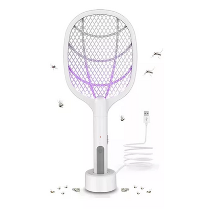 Raqueta Matamoscas Electrico Paleta Mata Moscas Mosquito Usb