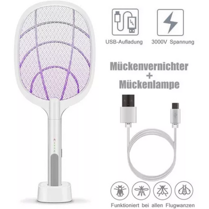 Raqueta Matamoscas Electrico Paleta Mata Moscas Mosquito Usb