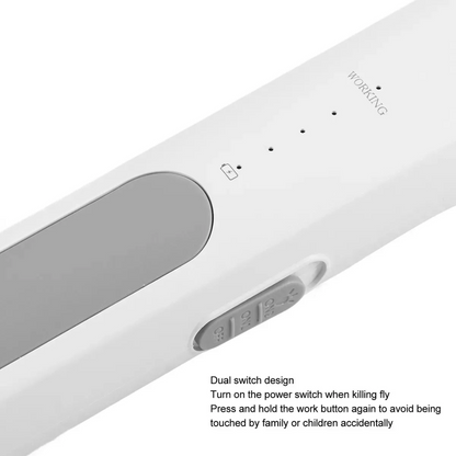 Raqueta Matamoscas Electrico Paleta Mata Moscas Mosquito Usb