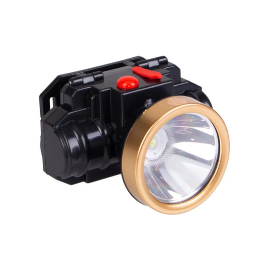 Linterna Led Minero Cabeza Cintillo 300lm 3w Caza Cintillo