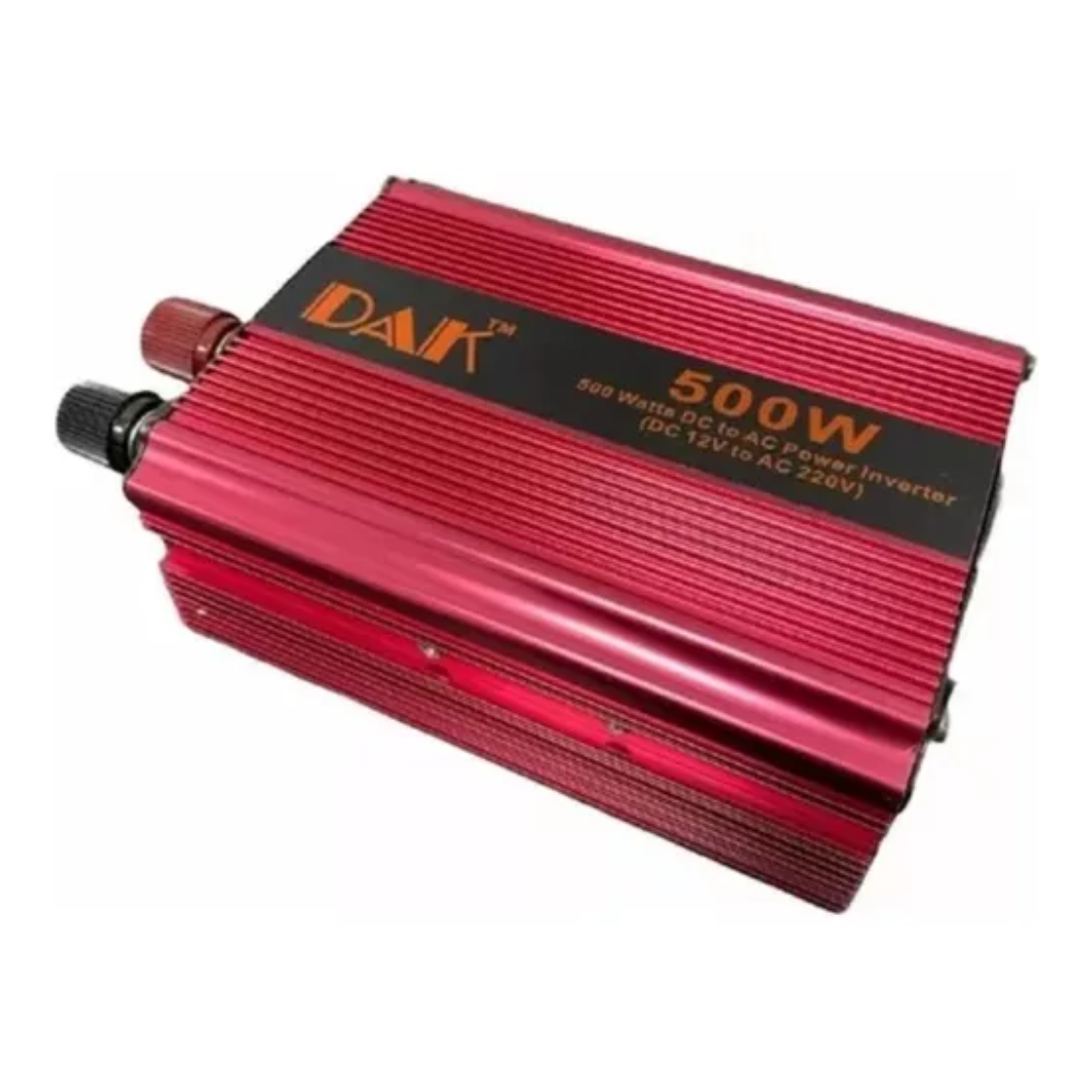 Inversor Corriente 12v A 220v Convertidor Voltaje Auto 500w