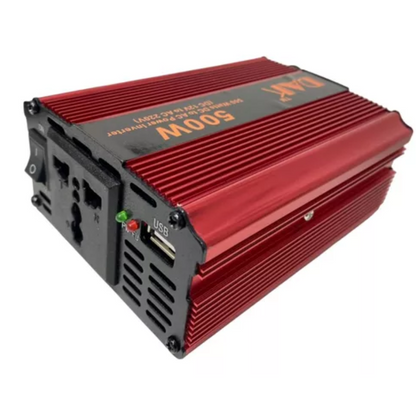 Inversor Corriente 12v A 220v Convertidor Voltaje Auto 500w