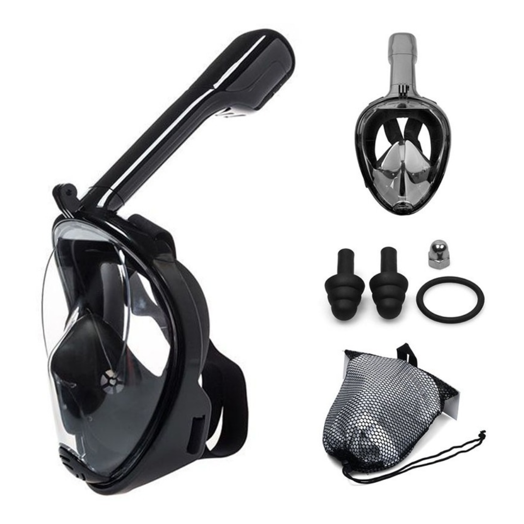 Mascara Snorkel Fullface Mascara Buceo snorkel porta gopro