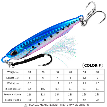 Jigs Pesca Jig Señuelos Señuelos Rapala Jig De Pesca 20g