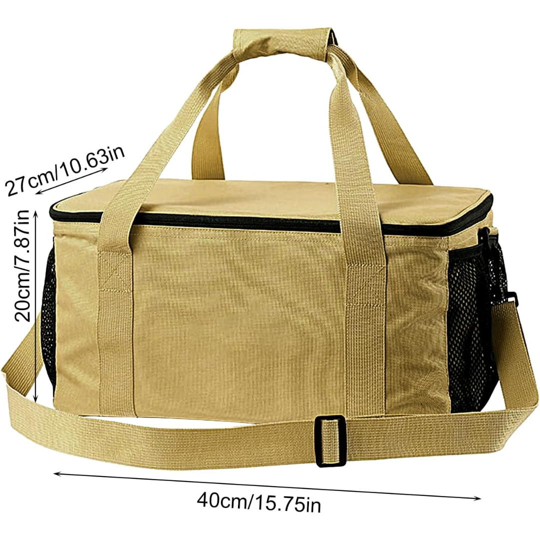 Canasta Picnic Cooler Mochila Bolso Termica Plegable