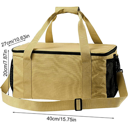 Canasta Picnic Cooler Mochila Bolso Termica Plegable