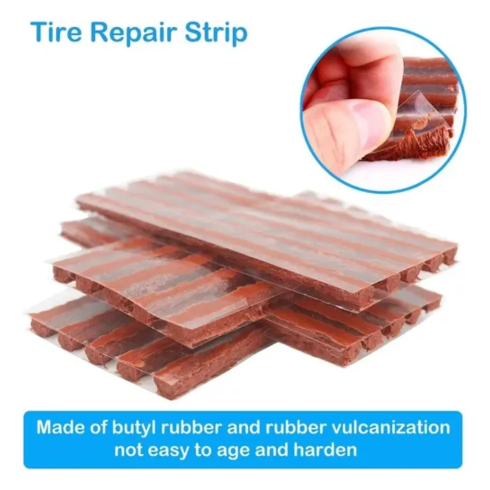 Kit Reparación Pinchazos Neumático Emergencia Auto Kit 27pcs