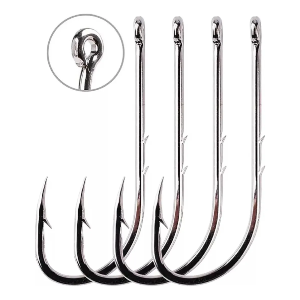 Kit Anzuelo Set Pesca 4 Anzuelos Pesca Anzuelos De Pesca 4/0