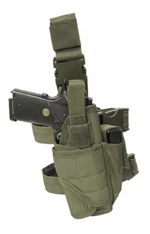 Muslera Tactica Universal Paintball Funda Pistola Negro
