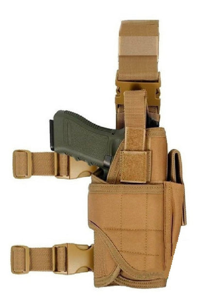 Muslera Tactica Universal Paintball Funda Pistola Negro