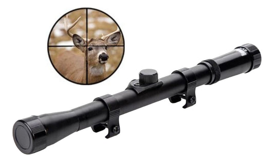Mira Telescopica Rifle Pcp Rifles Airsoft Caza 4x20 Riel20mm