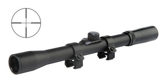 Mira Telescopica Rifle Pcp Rifles Airsoft Caza 4x20 Riel20mm