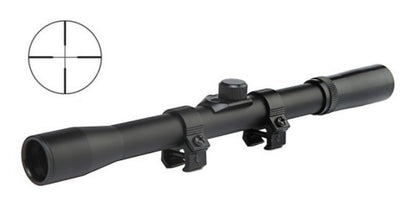 Mira Telescopica Rifle Pcp Rifles Airsoft Caza 4x20 Riel20mm