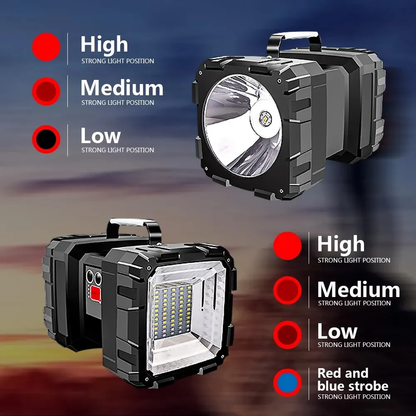 Linterna Recargable Brillante Portatil Camping Linterna Xl