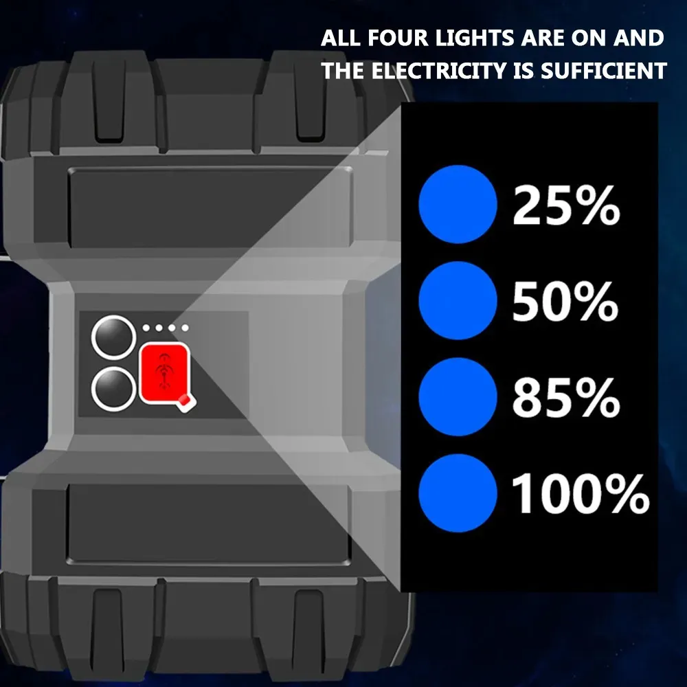 Linterna Recargable Brillante Portatil Camping Linterna Xl