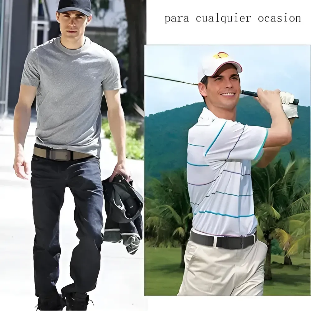 Cinturon Tactico Cinturon Casual Cinturon Ajustable 120cm Unica