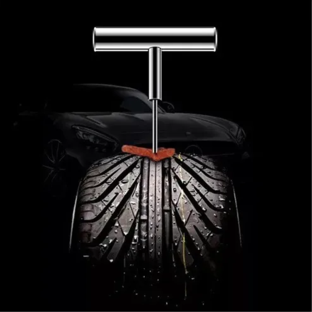 Kit De Reparacion Parches Metalico Para Neumaticos Auto Moto