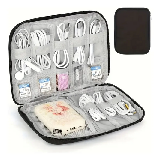 Organizador Cables Viaje Bolso Organizador Viaje 25x19x2cm