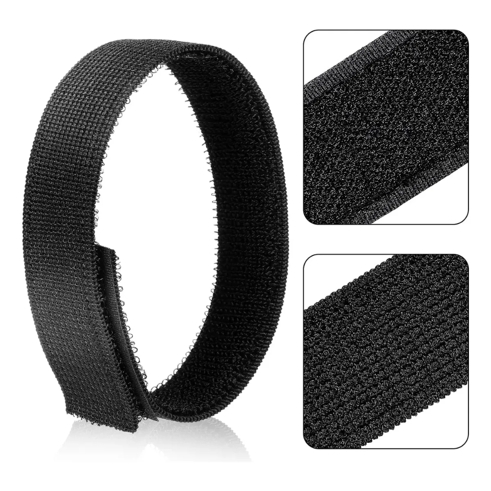 2x Bandas De Tobillo Correas De Velcro Sujetador De Pantalon