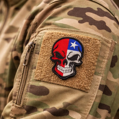 Parches Airsoft Tacticos Parche Bandera Chile Airsoft Velcro