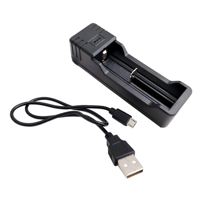 Cargador Pilas Baterias Usb 1 Slot 18650