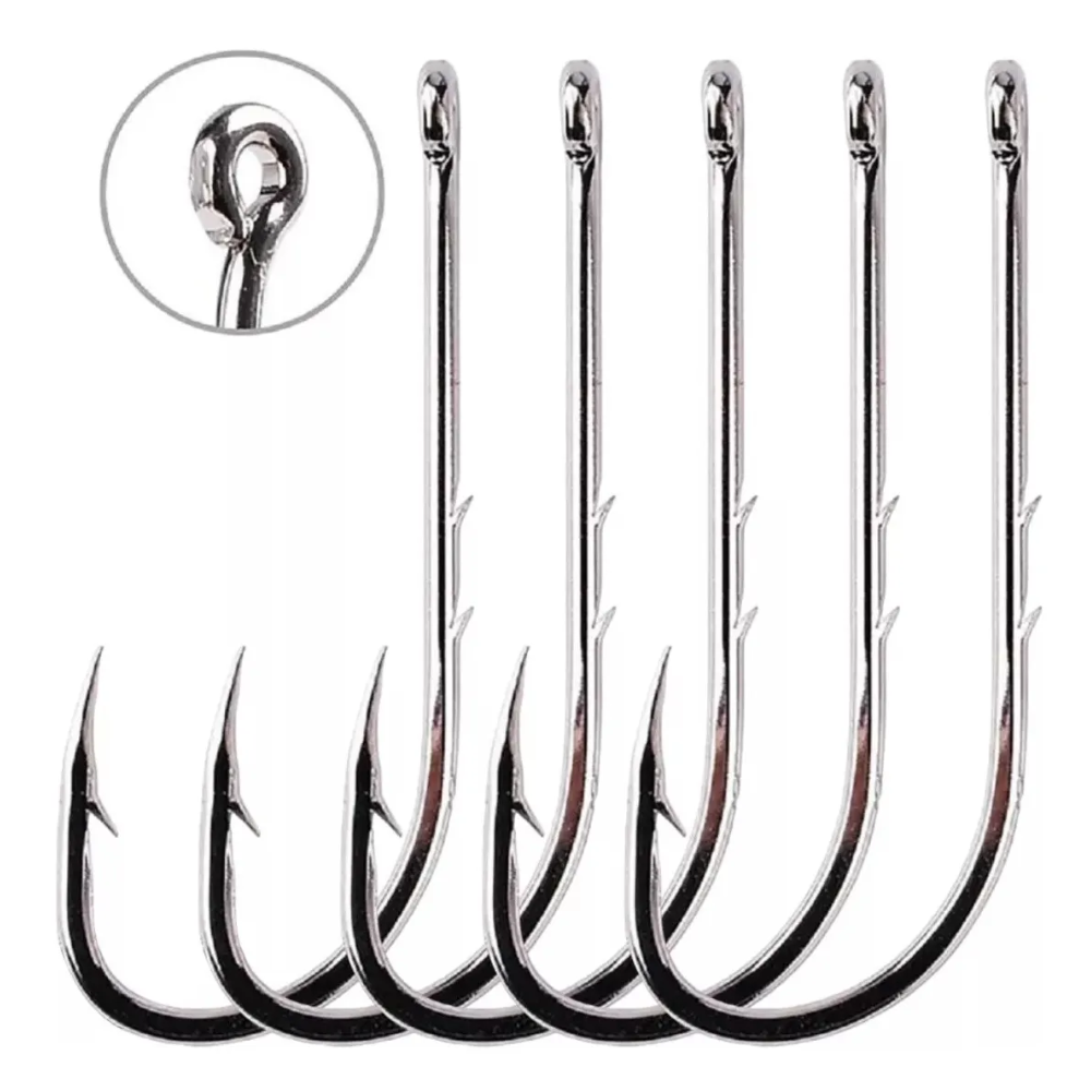 Kit Anzuelo Set Pesca 5 Anzuelos Pesca Anzuelos De Pesca 2/0