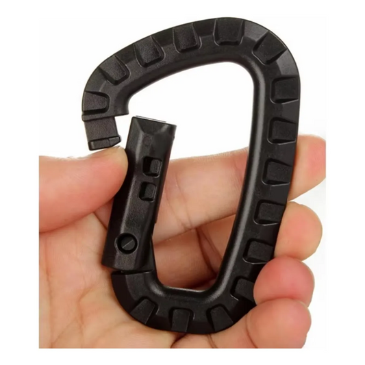 Mosqueton Tactico Plastico Multiuso Trekking Mosqueton