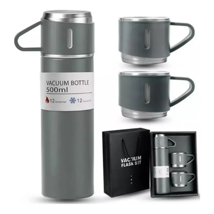 Set Termo 500ml Vasos De Cafe Termico Agua Caliente Fria