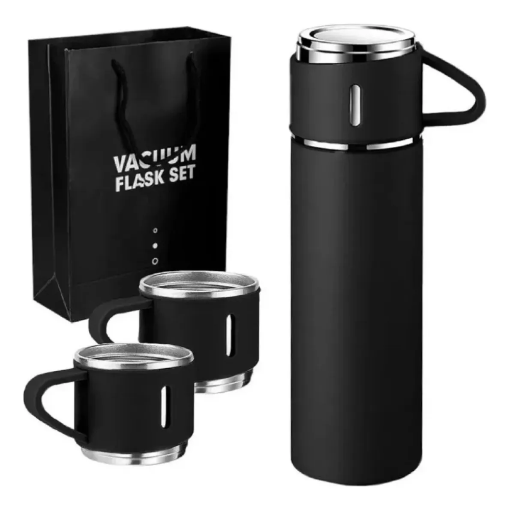 Set Termo 500ml Vasos De Cafe Termico Agua Caliente Fria