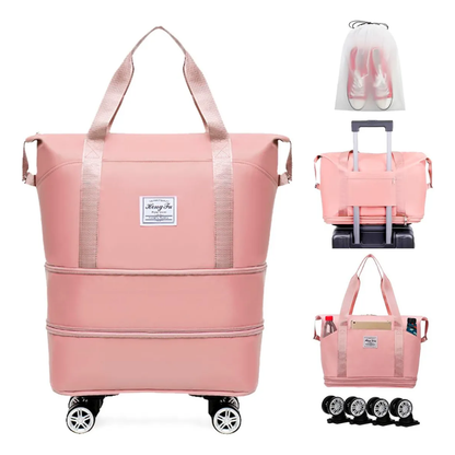 Bolso De Viaje Bolso Expandible Impermeable Bolso Con Ruedas