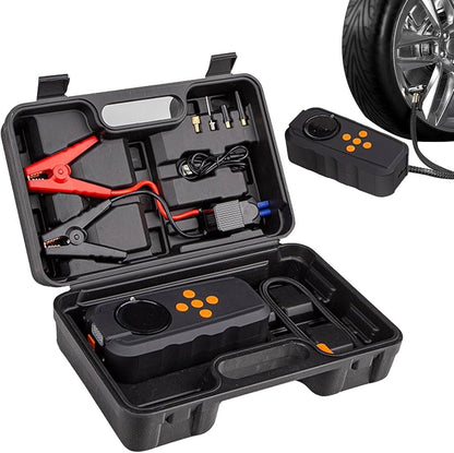 Kit Partidor Bateria 12v Inflador Neumaticos Multiuso 150psi