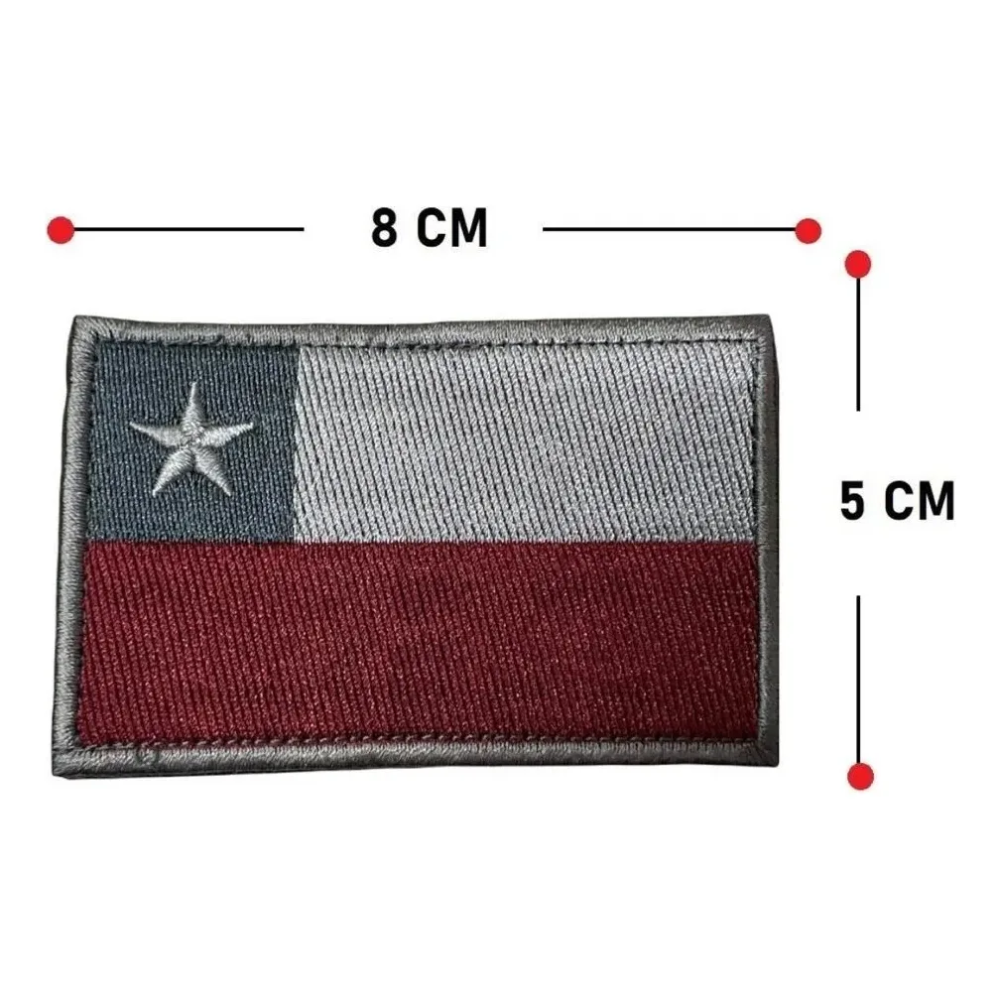 Parches Tacticos Airsoft Parche Airsoft Velcro Bandera Chile