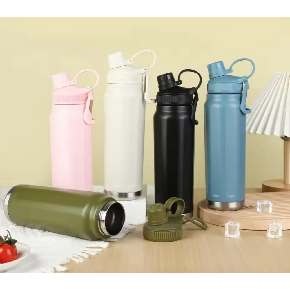 Termo Acero Inoxidable 800ml Botella Termica Agua Fria