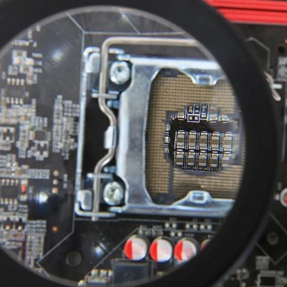 Lupa Luz Led Lampara Lupa Escritorio Lupa Electronica 20x