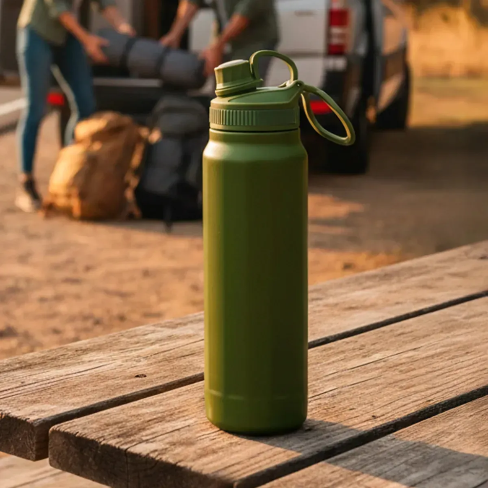 Termo Acero Inoxidable 800ml Botella Termica Agua Fria