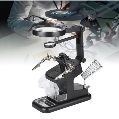 Lupa Luz Led Lampara Lupa Escritorio Lupa Electronica 20x