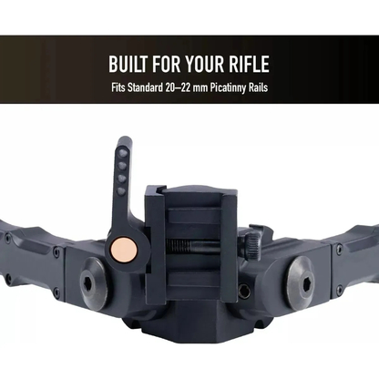 Bipode Tipo Atlas Accutac Para Rifle Caza Rifles Bípode V9