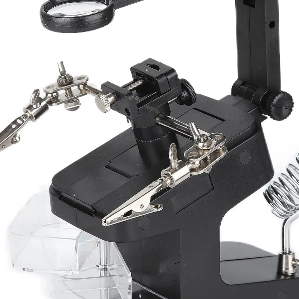 Lupa Luz Led Lampara Lupa Escritorio Lupa Electronica 20x