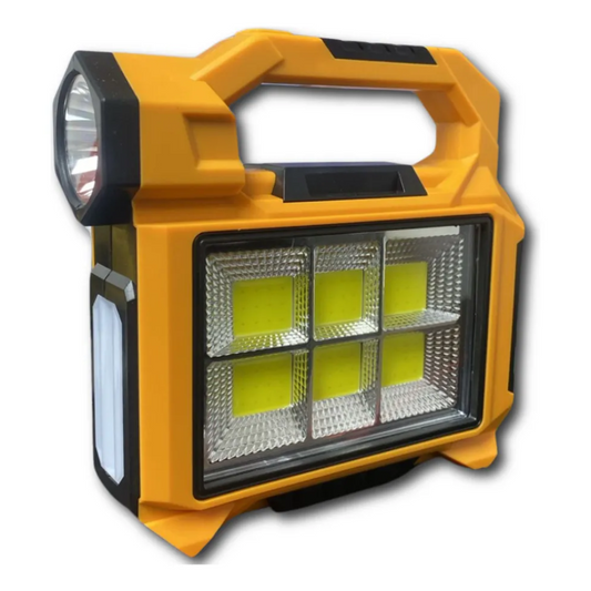 Linterna Led Lampara Camping Recargable Usb Solar Lampara